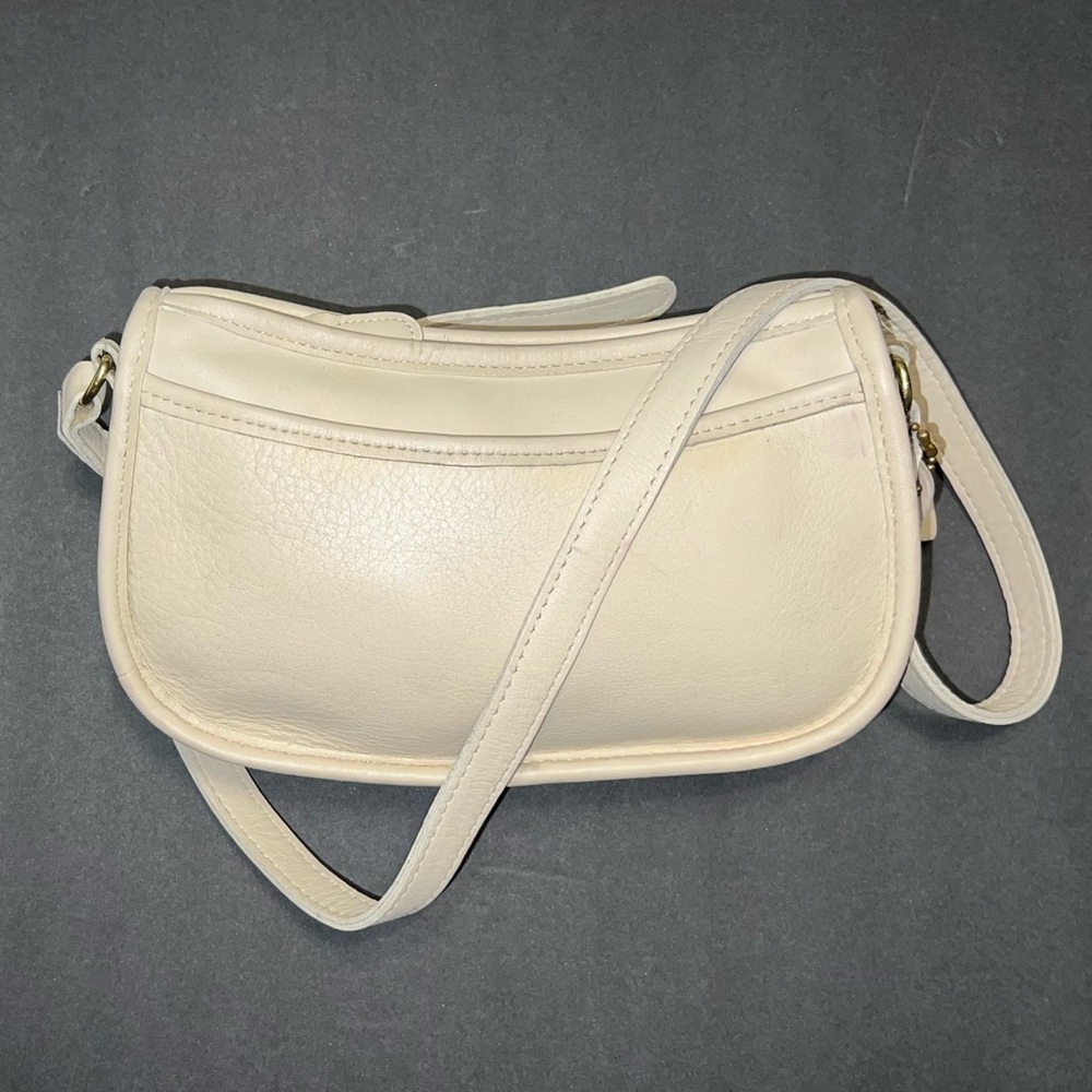 RARE: Vintage Wendie Zip Bag in Bone by COACH